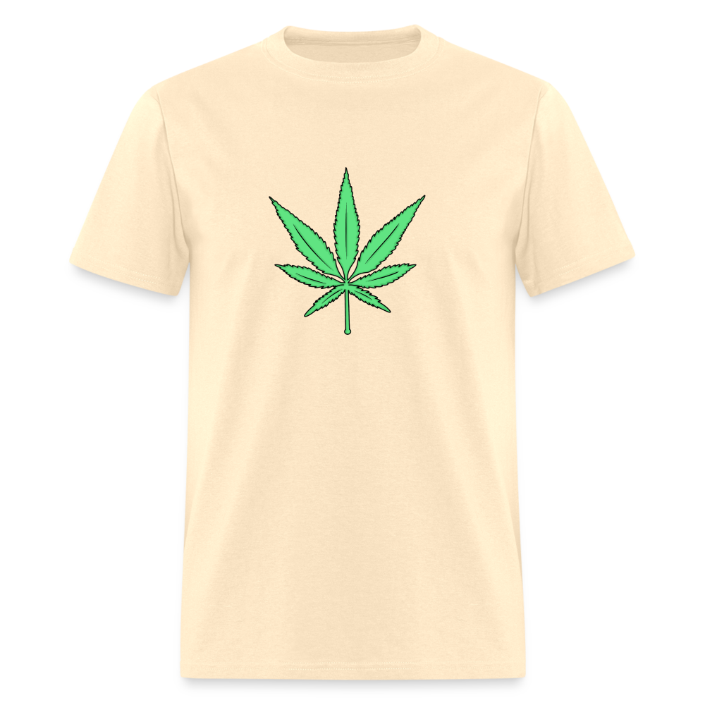 “Weed Leaf” Unisex Classic T-Shirt - natural