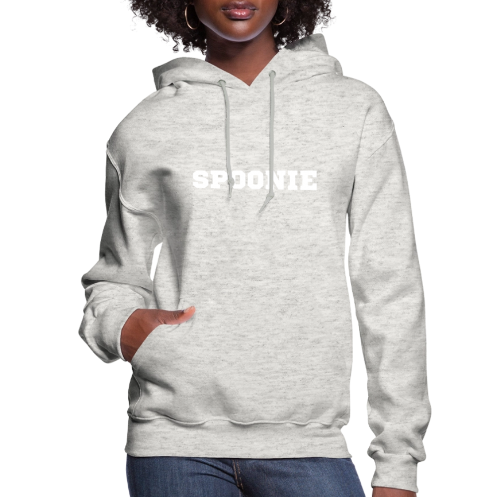 “Spoonie” Women’s Hoodie - heather oatmeal