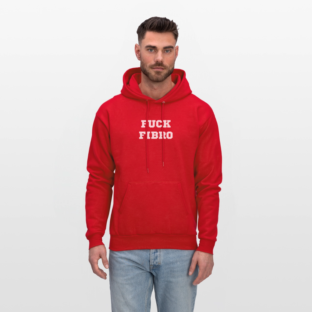 “Fuck Fibro” Men’s Hoodie - red