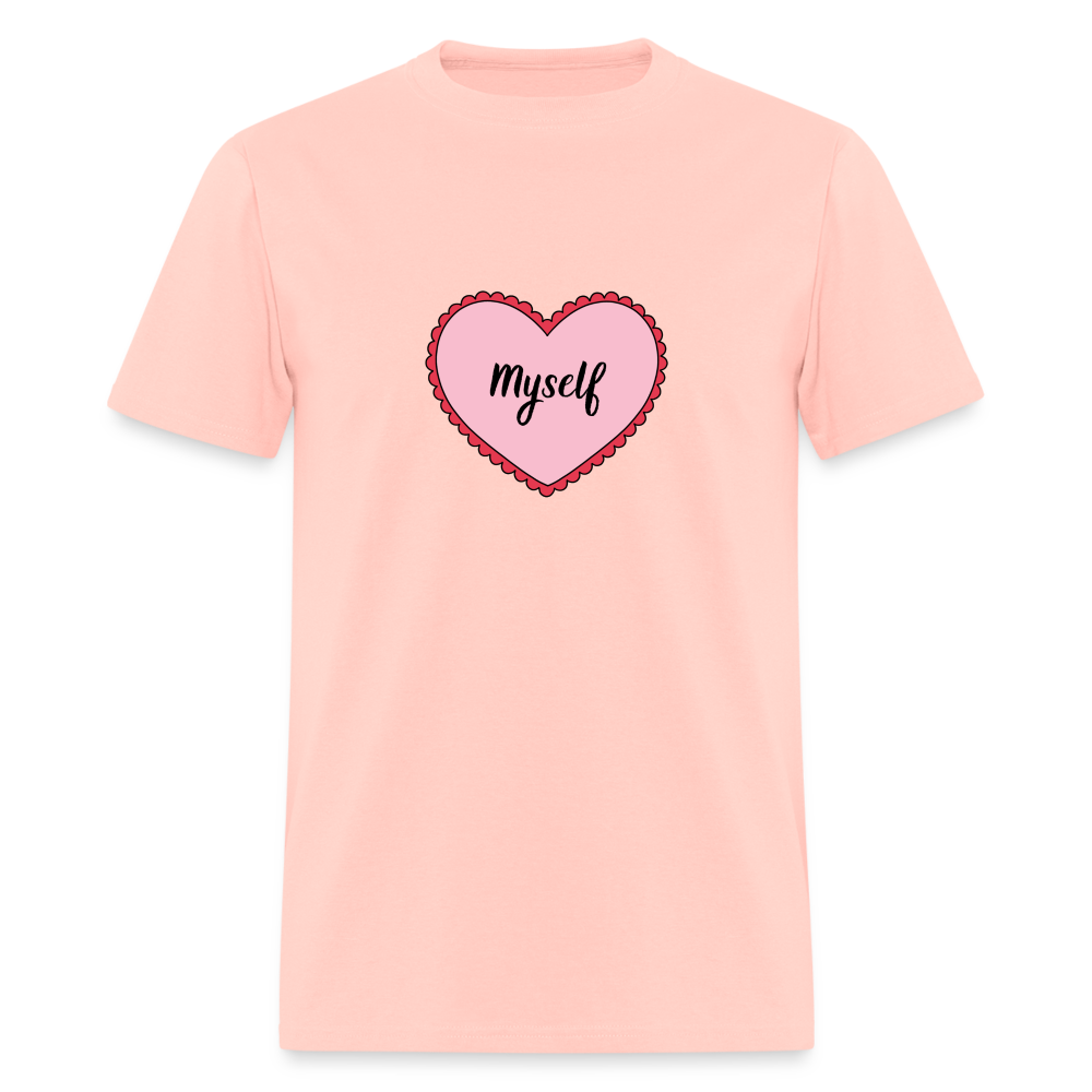 “Love Myself” Unisex Classic T-Shirt - blush pink