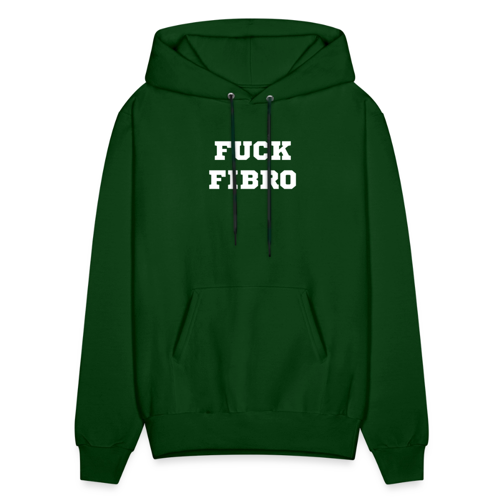 “Fuck Fibro” Men’s Hoodie - forest green