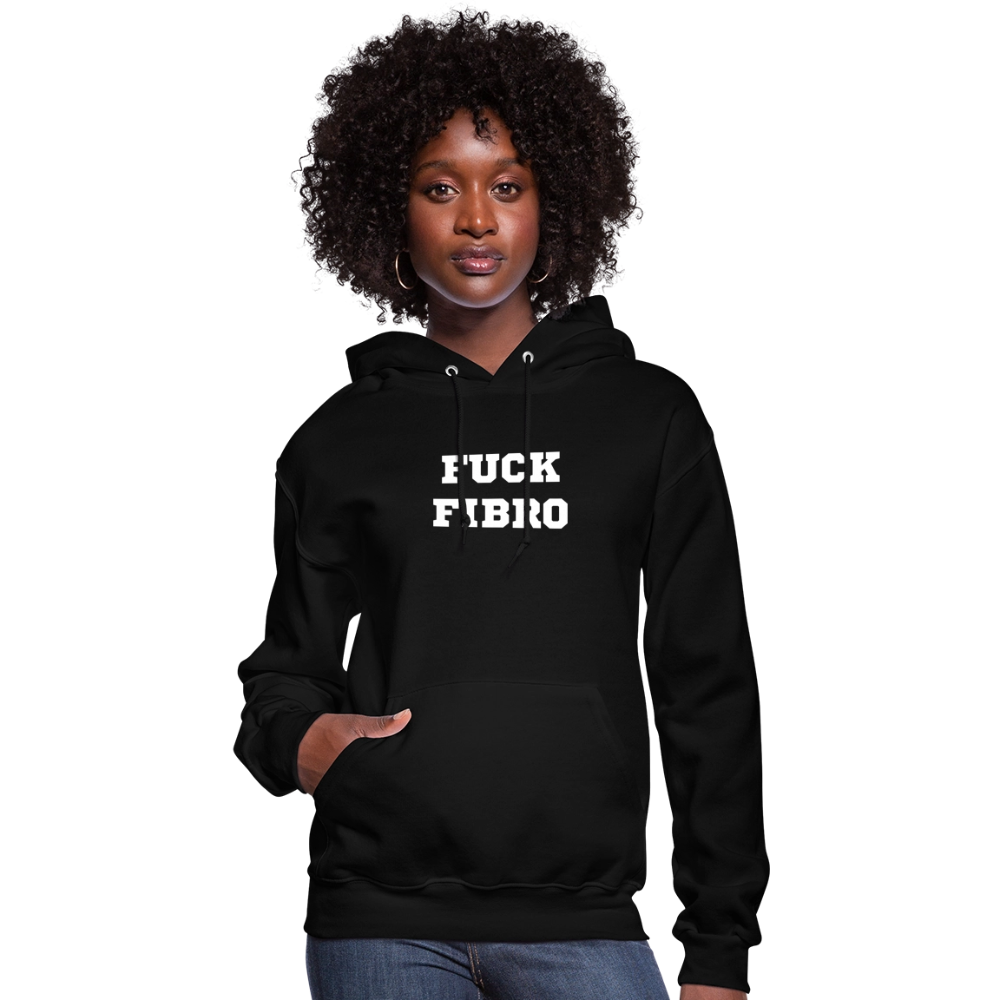“Fuck Fibro” Women’s Hoodie - black