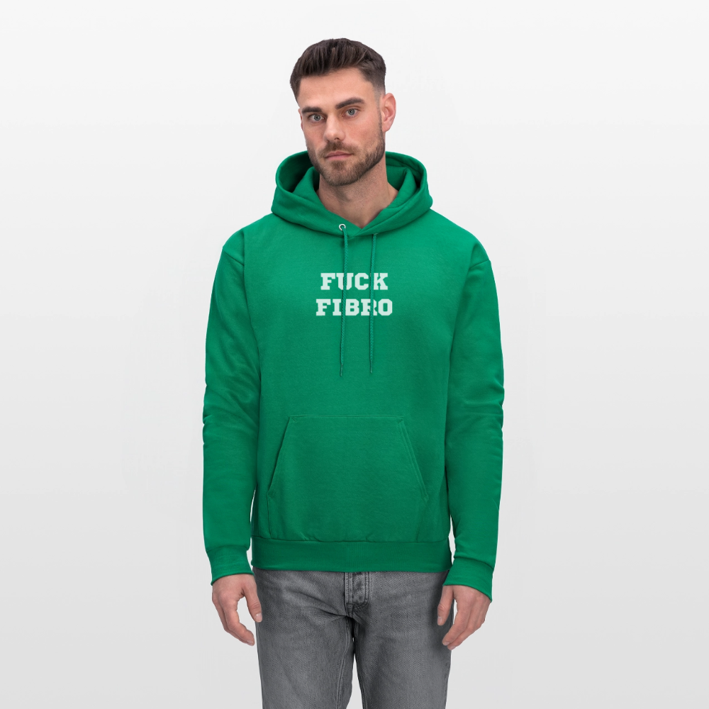 “Fuck Fibro” Men’s Hoodie - kelly green