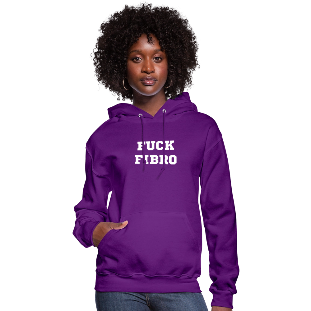 “Fuck Fibro” Women’s Hoodie - purple