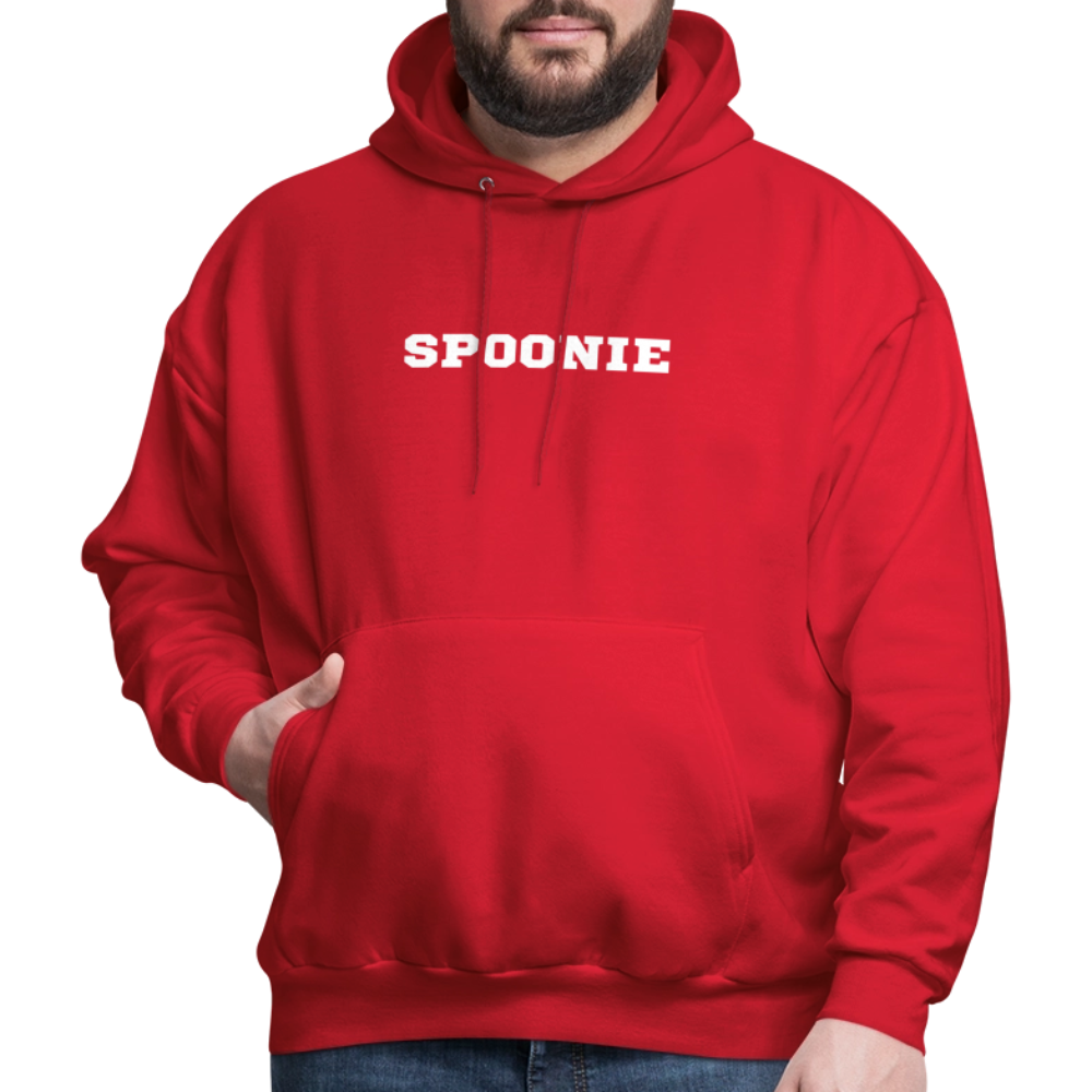 “Spoonie” Men’s Men’s Hoodie - red