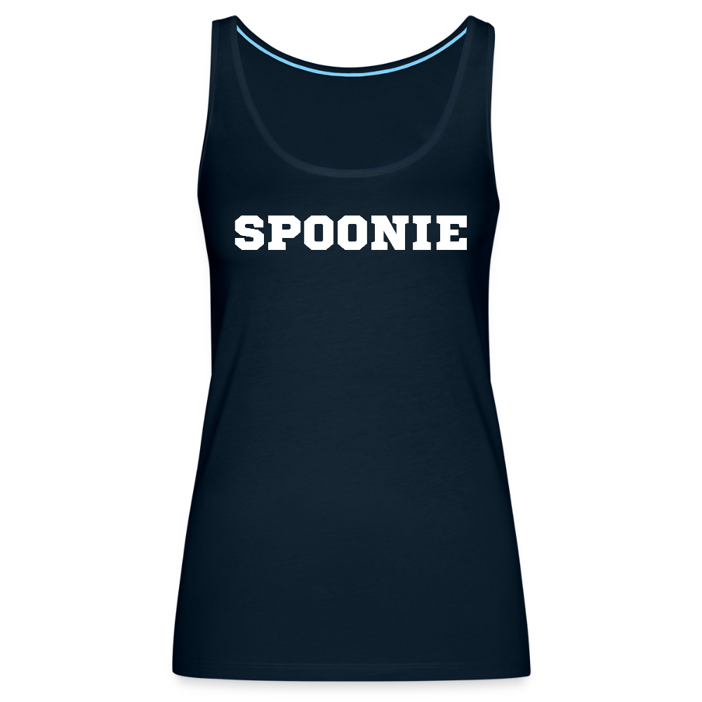 “Spoonie” Women’s Tank Top - deep navy