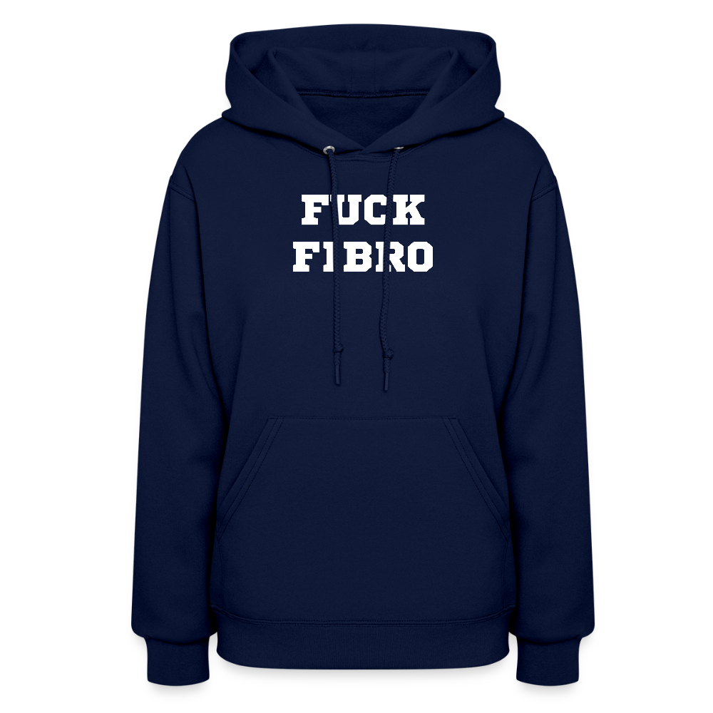 “Fuck Fibro” Women’s Hoodie - navy