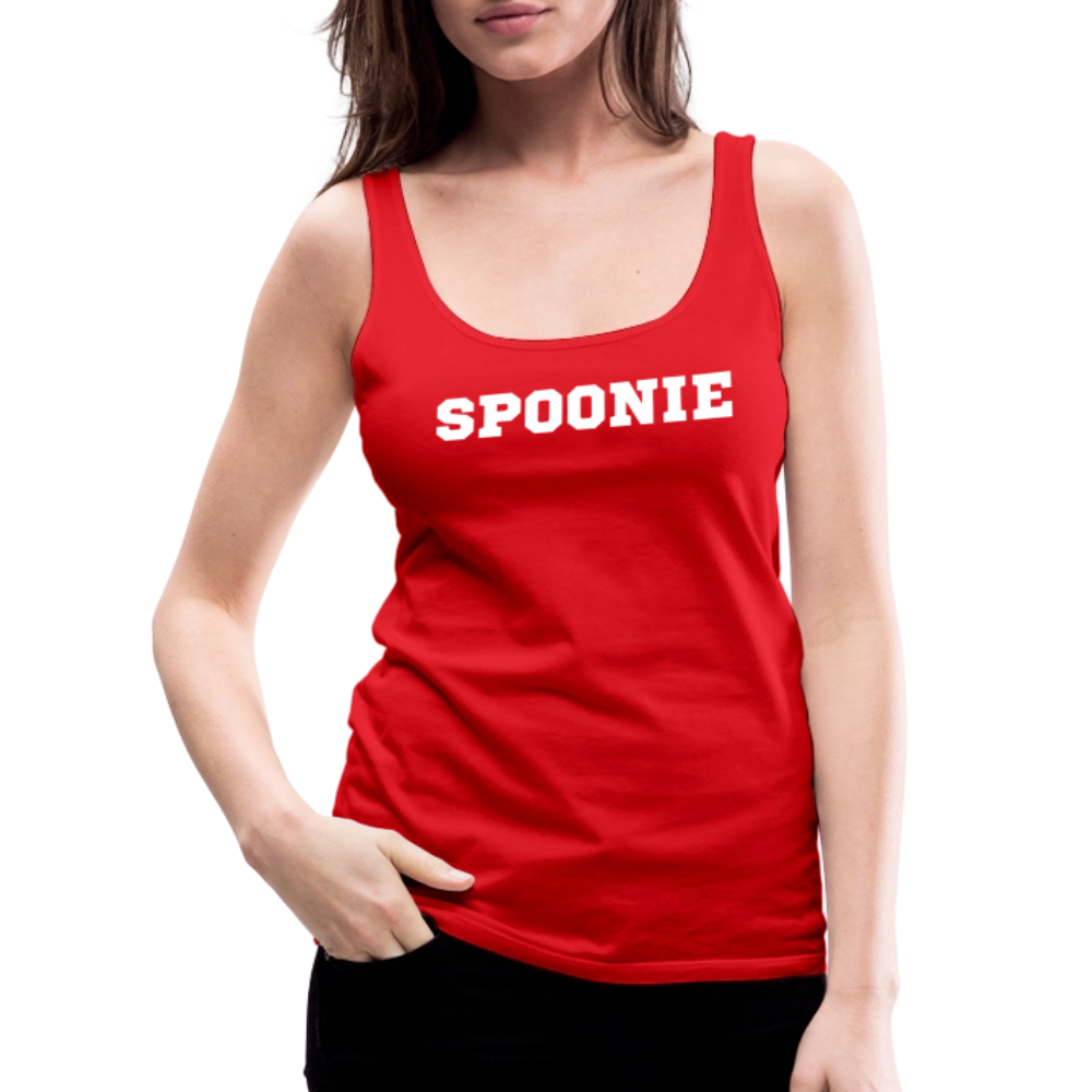 “Spoonie” Women’s Tank Top - red