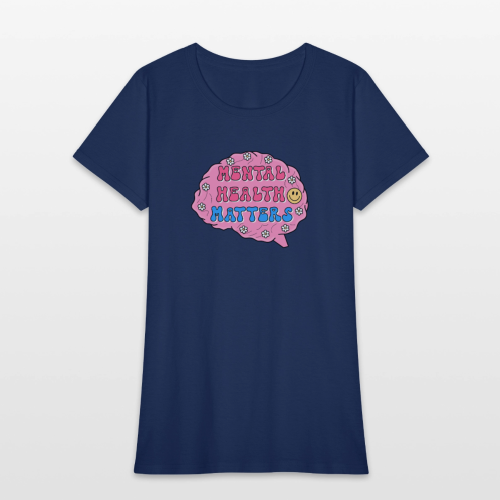 Mental Health Matters Women's T-Shirt - blue dusk