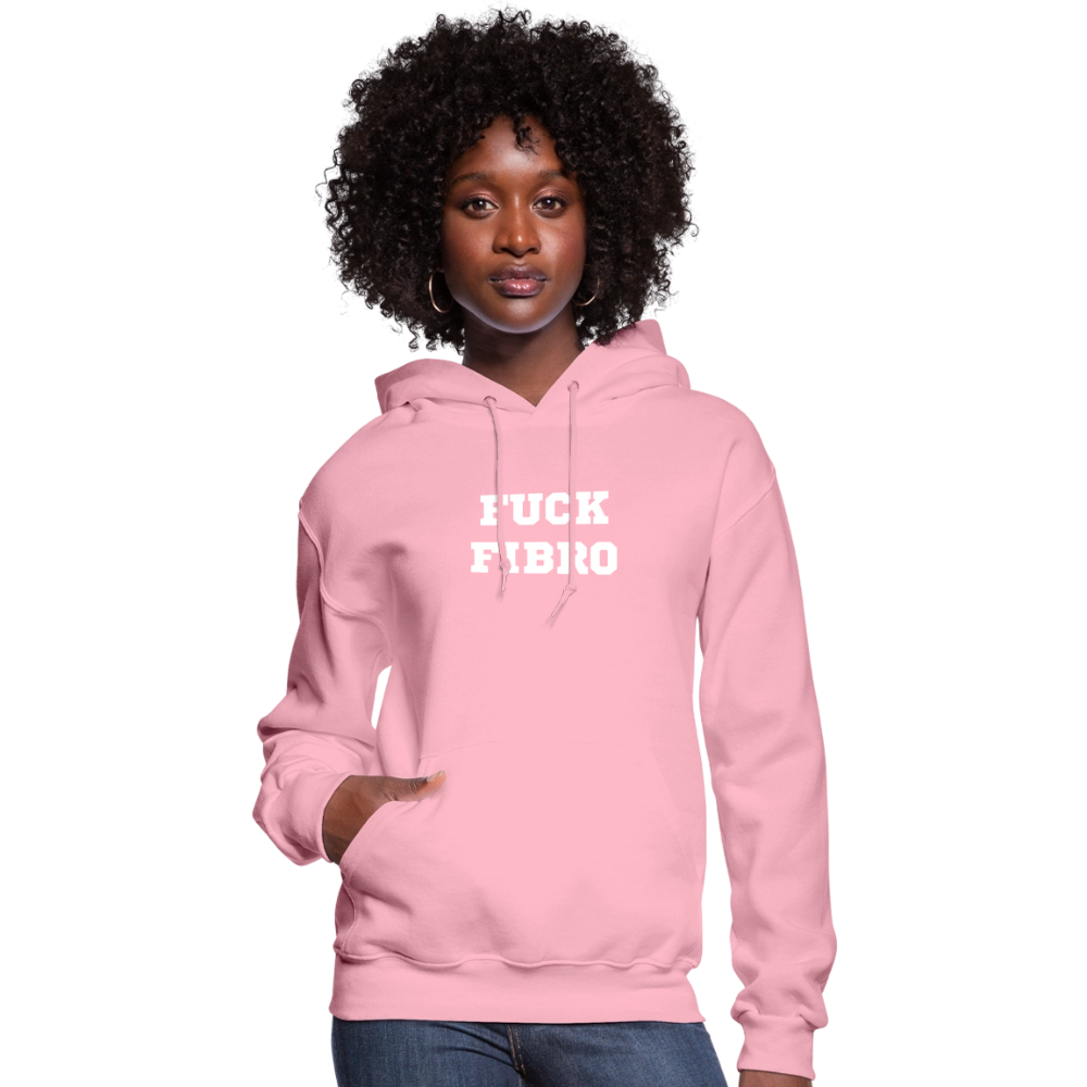 “Fuck Fibro” Women’s Hoodie - classic pink