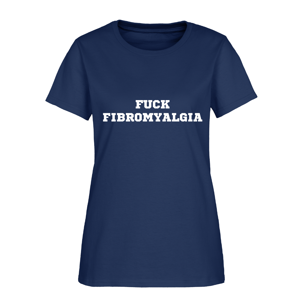 Fuck Fibromyalgia Women's T-Shirt - blue dusk