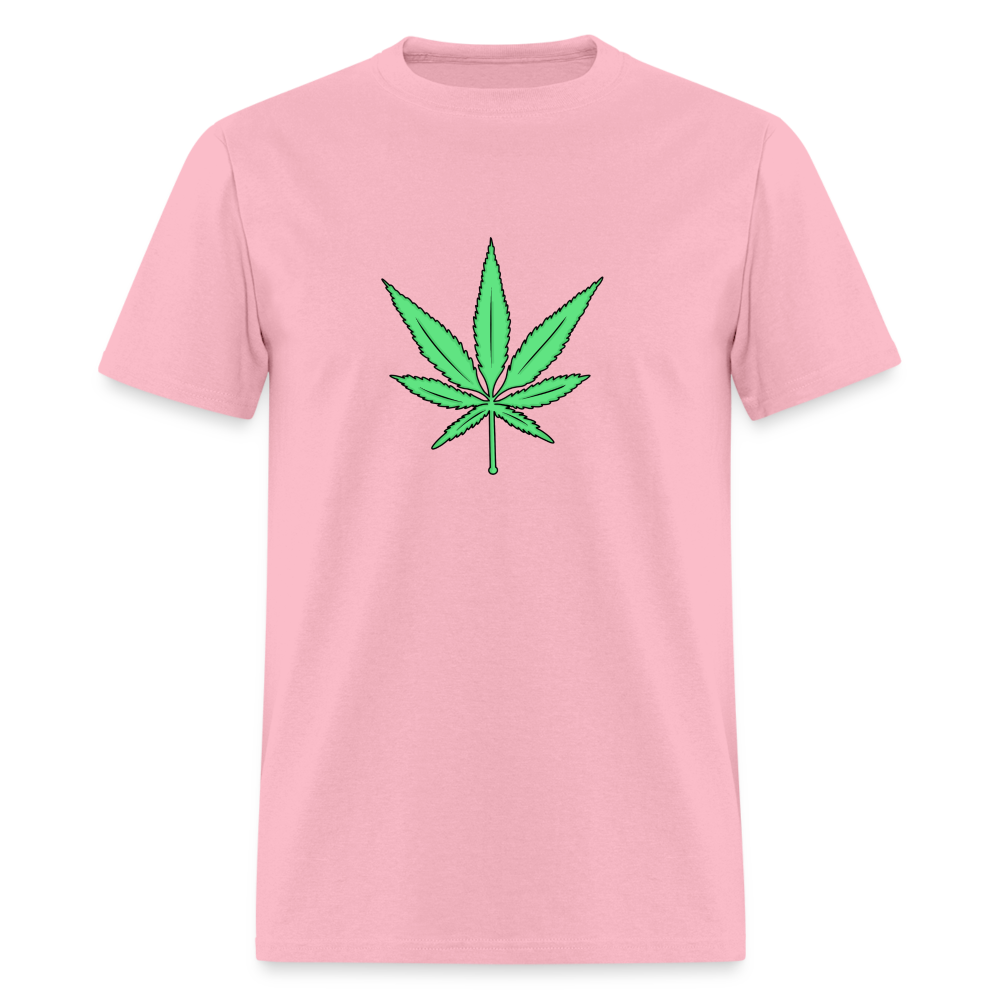 “Weed Leaf” Unisex Classic T-Shirt - pink