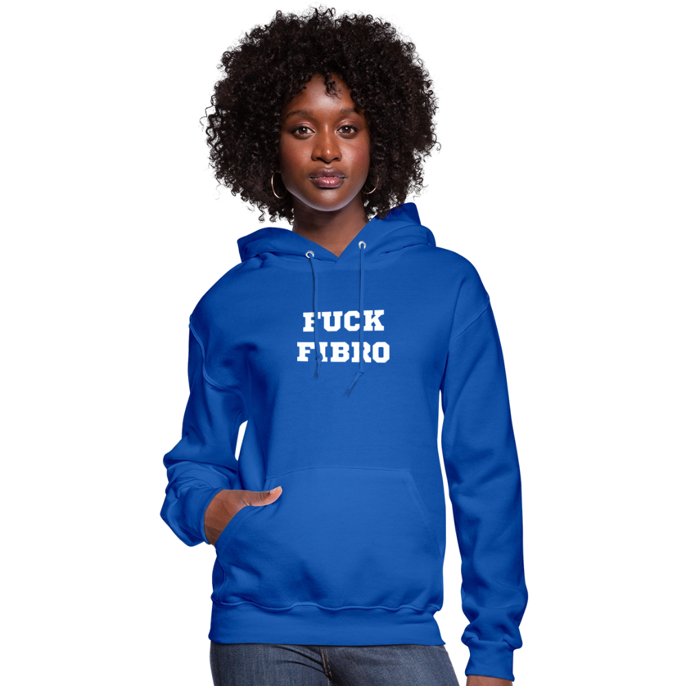 “Fuck Fibro” Women’s Hoodie - royal blue