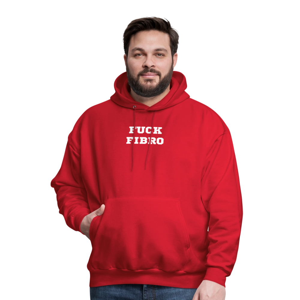 “Fuck Fibro” Men’s Hoodie - red