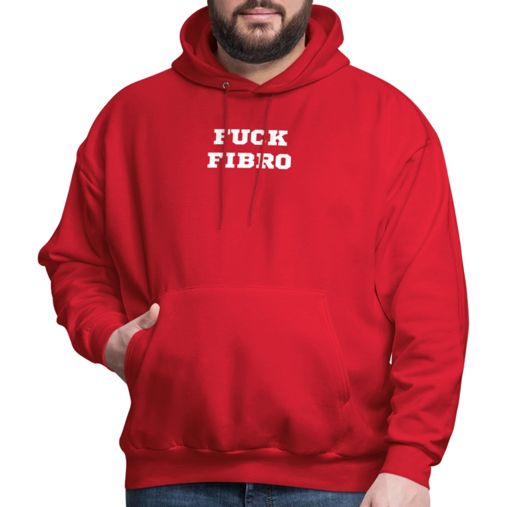 “Fuck Fibro” Men’s Hoodie - red