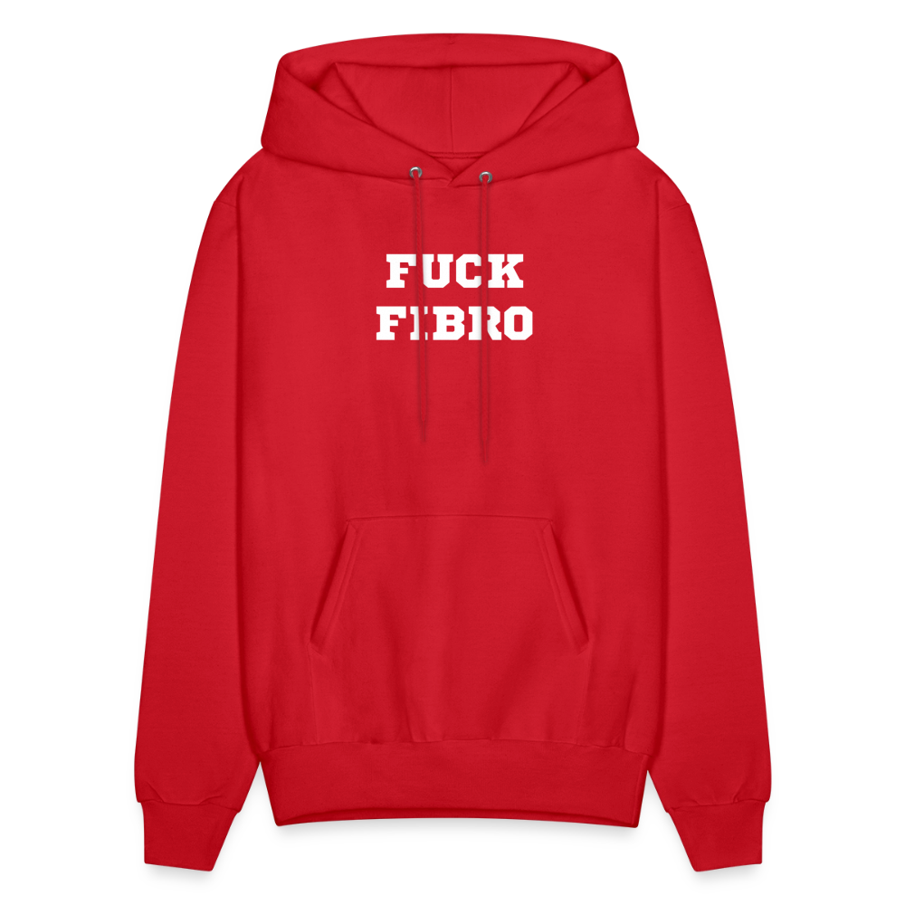 “Fuck Fibro” Men’s Hoodie - red