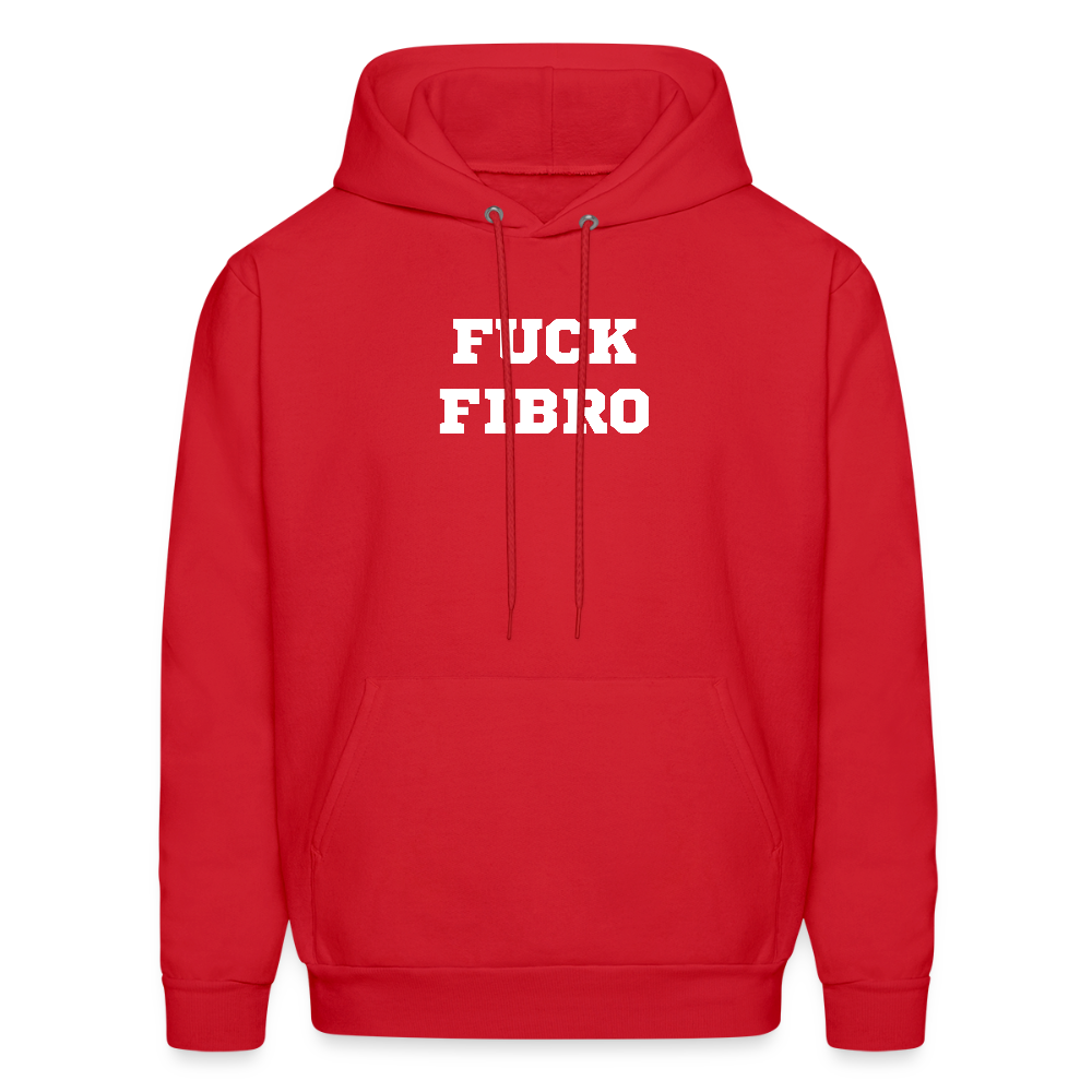 “Fuck Fibro” Men’s Hoodie - red