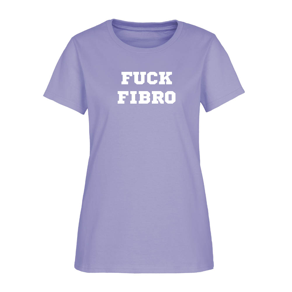 “Fuck Fibro” Women’s T-Shirt - lavender