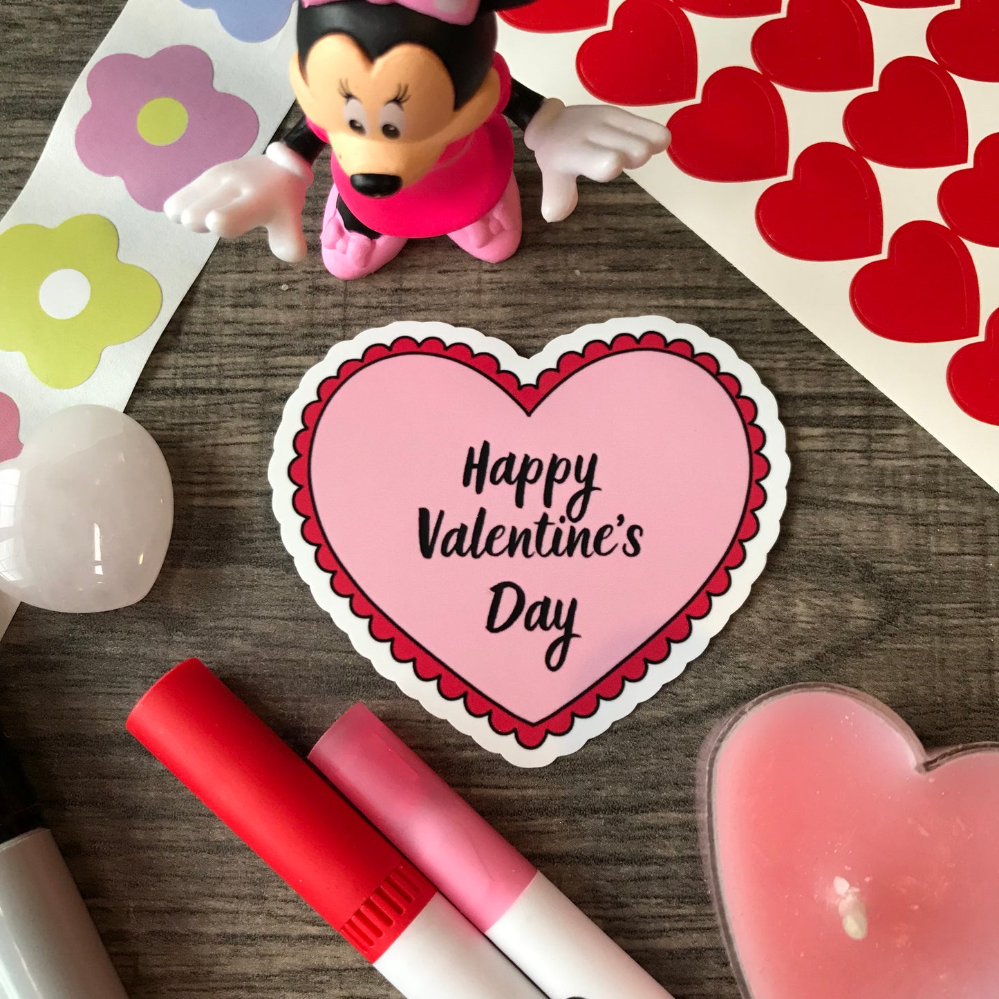 “Happy Valentine’s Day” sticker