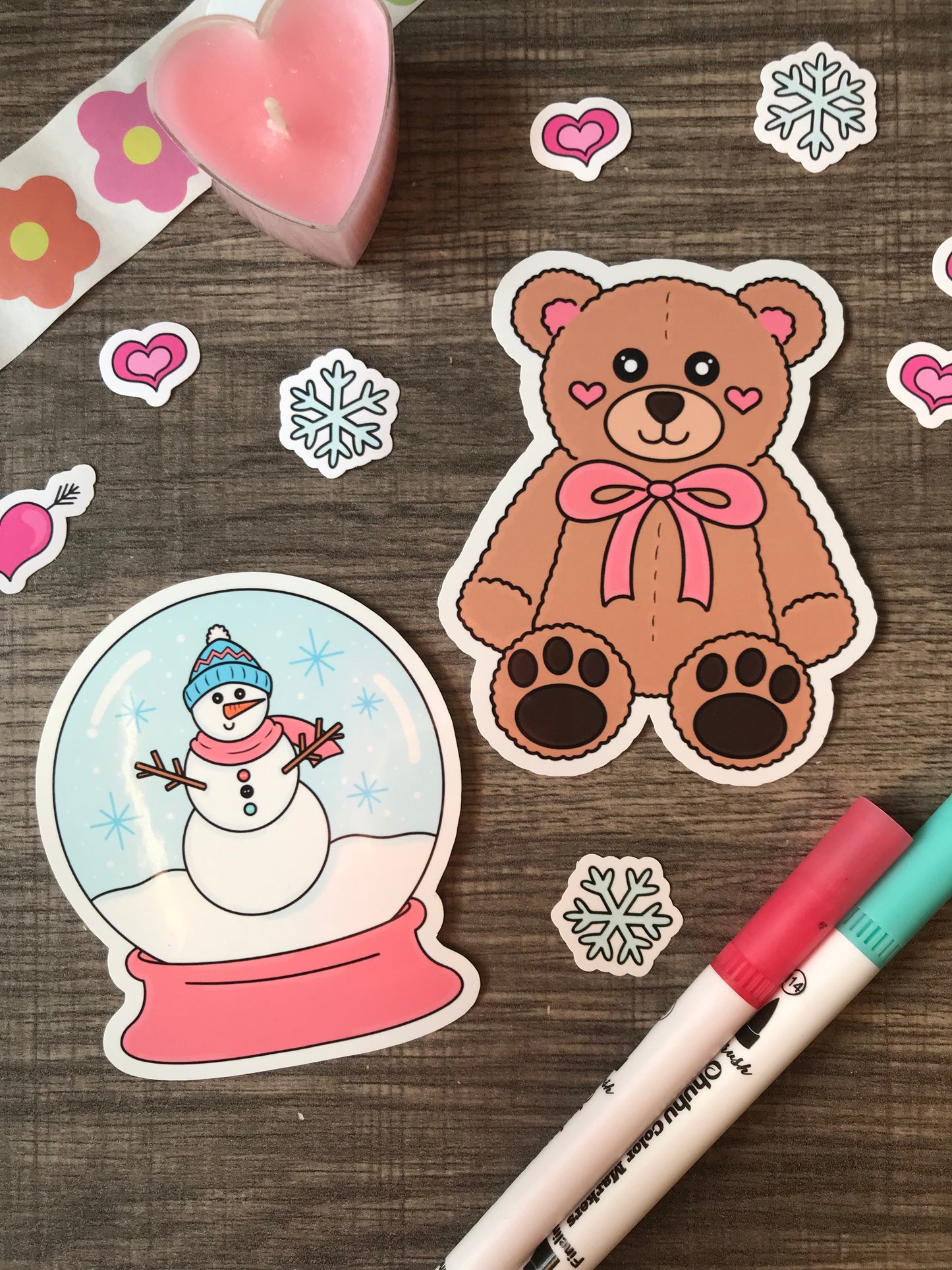 “Big teddy bear” sticker