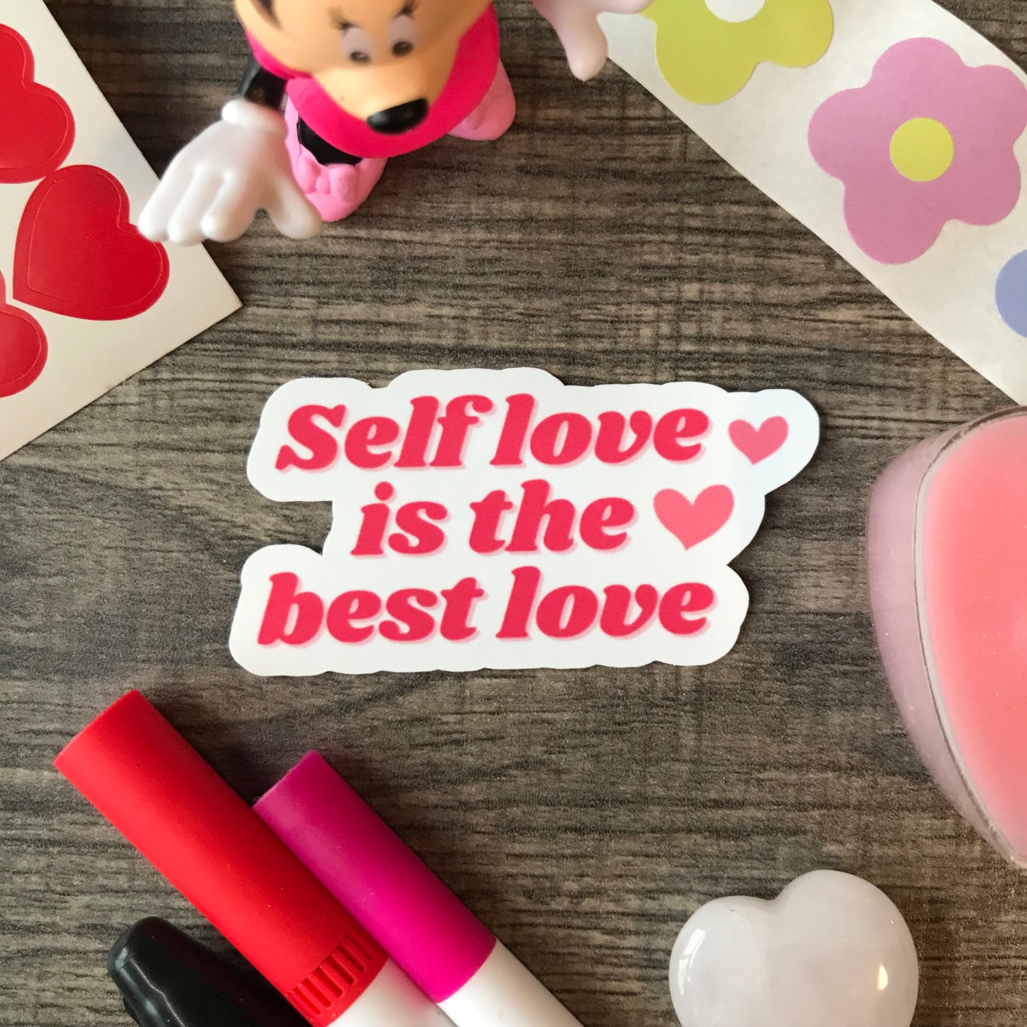 “Self Love is The Best Love” sticker