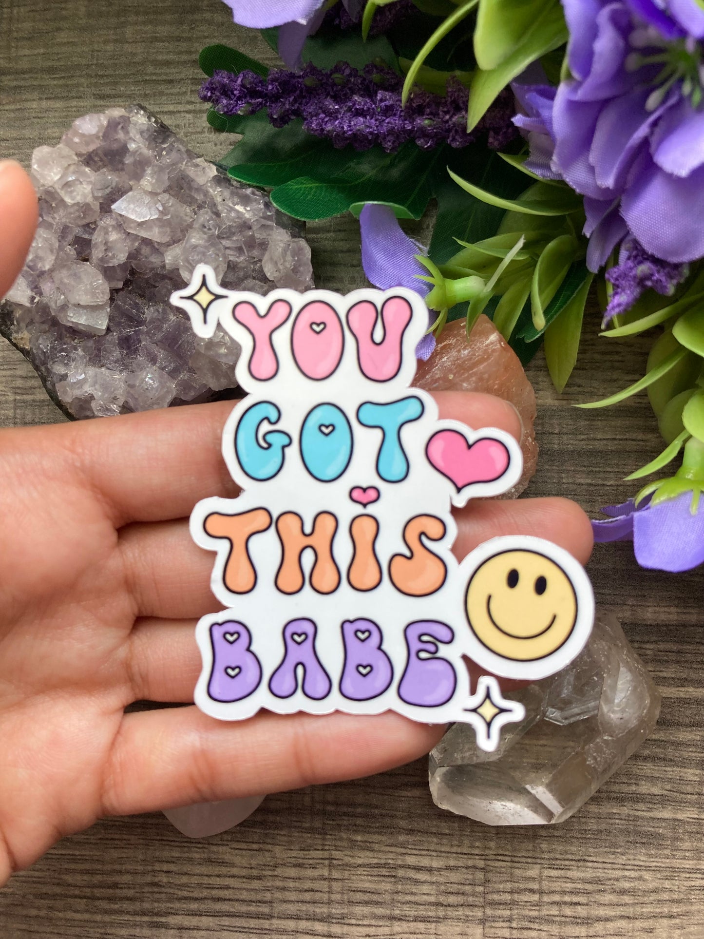 “You Got This Babe” sticker