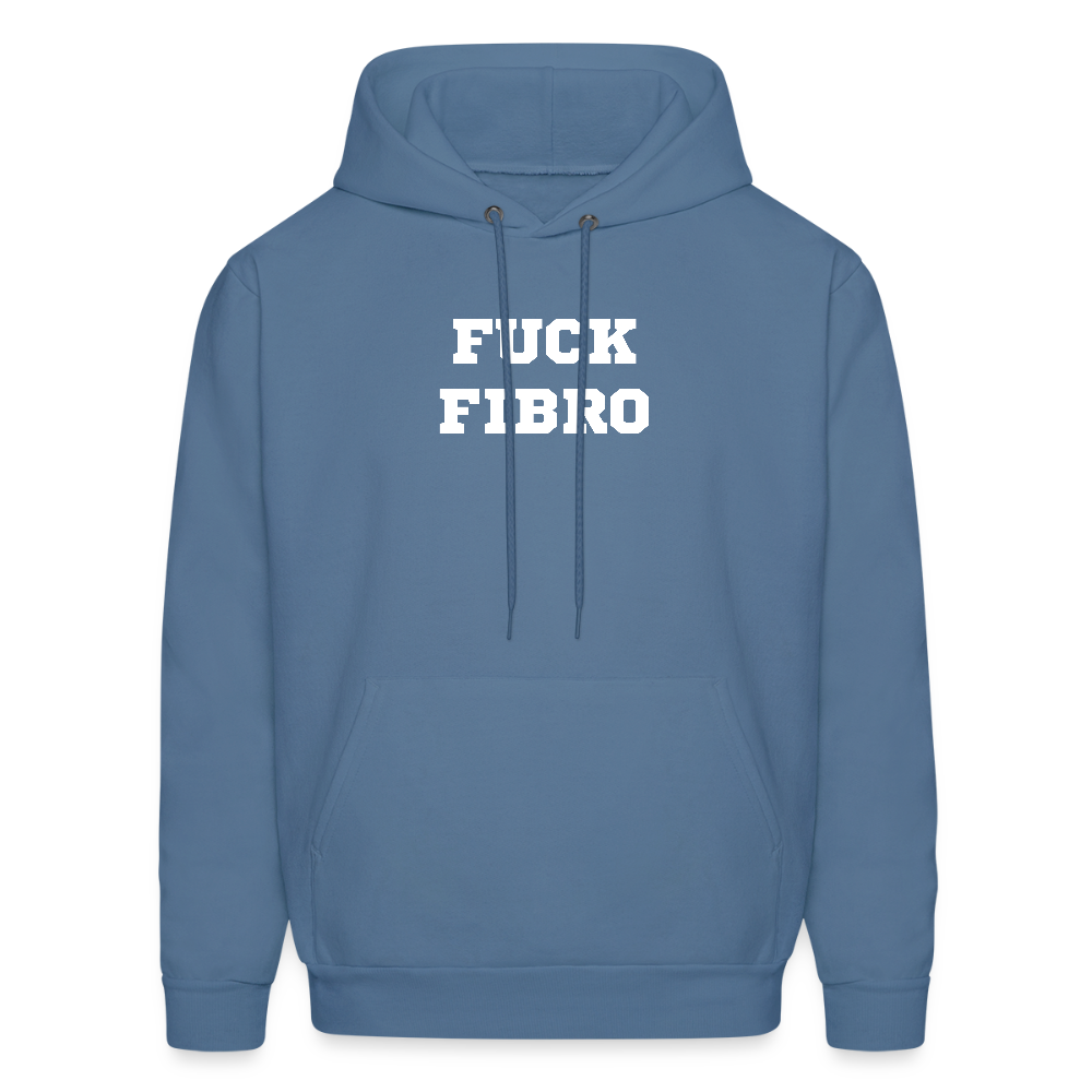 “Fuck Fibro” Men’s Hoodie - denim blue