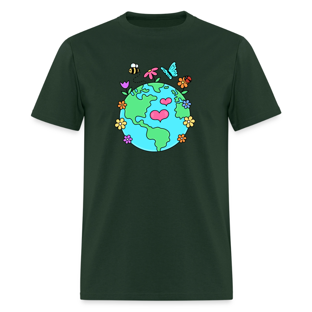 Beautiful earth Men's T-Shirt | GILDAN 5000 - forest green