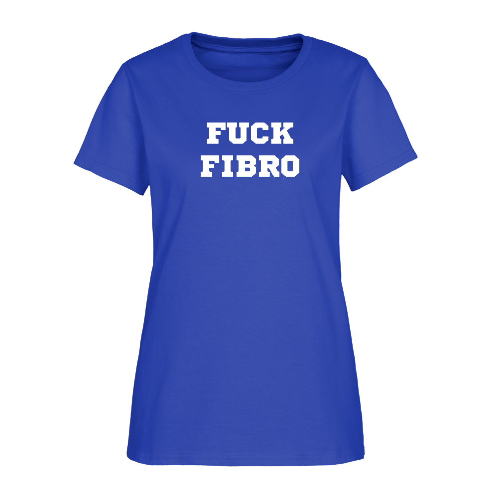 “Fuck Fibro” Women’s T-Shirt - royal blue