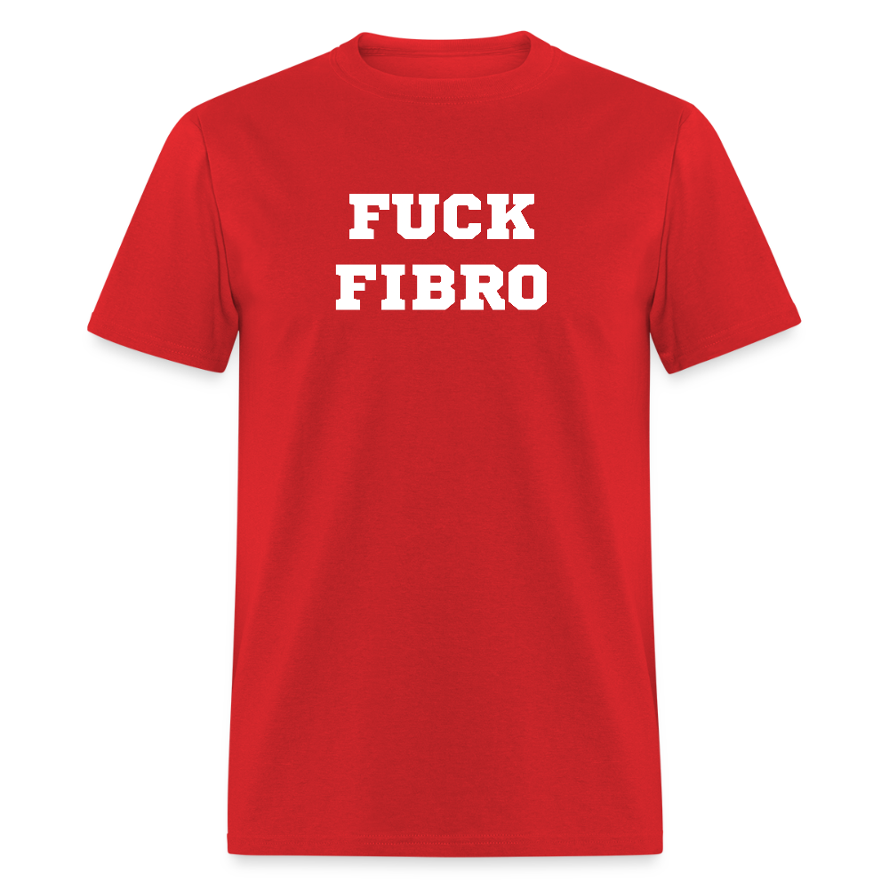 “Fuck Fibro” Unisex Classic T-Shirt - red