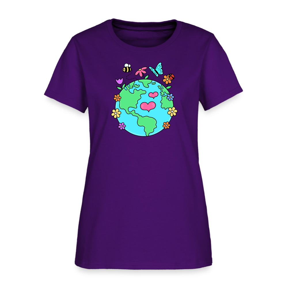 Beautiful Earth Women's T-Shirt - purple