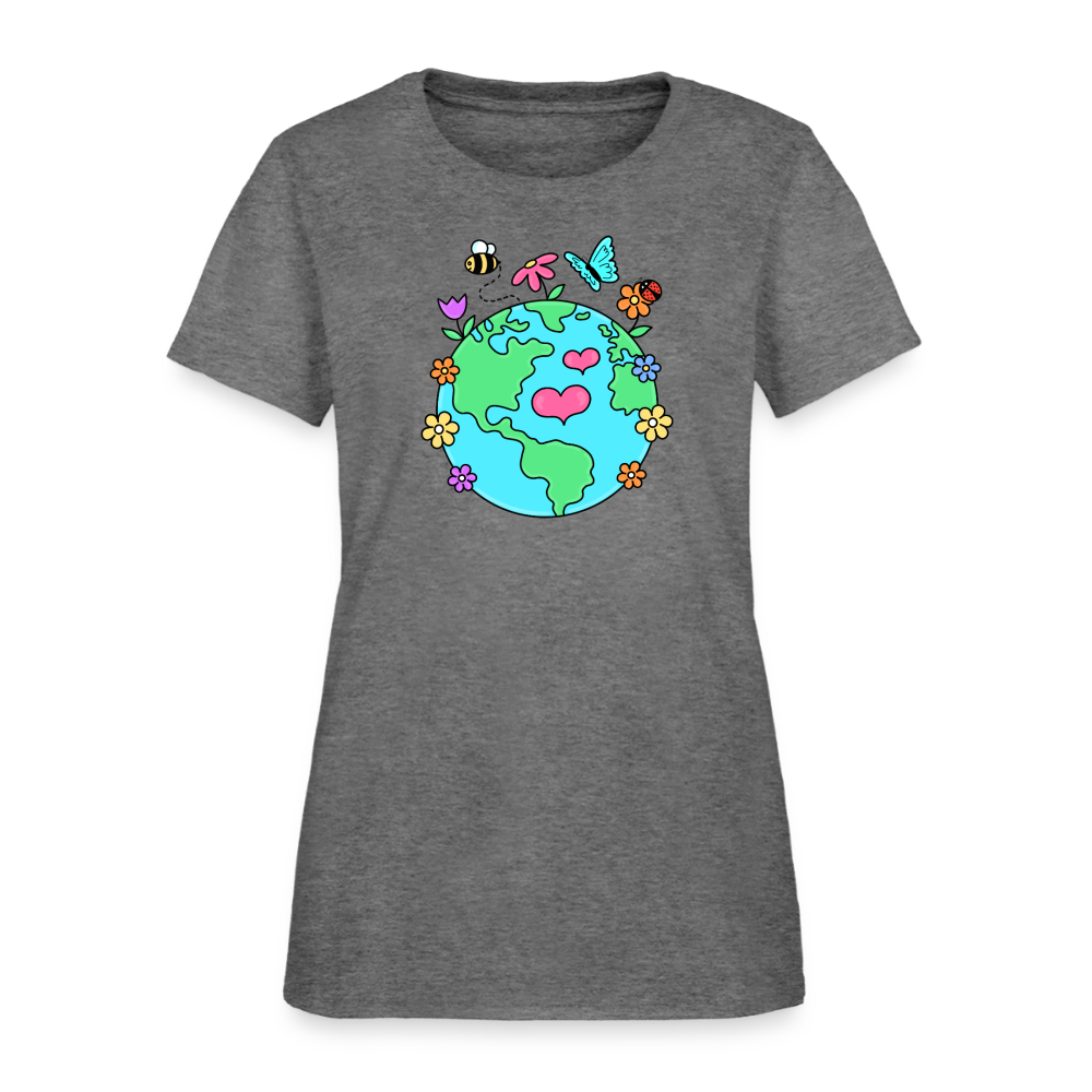 Beautiful Earth Women's T-Shirt - graphite heather