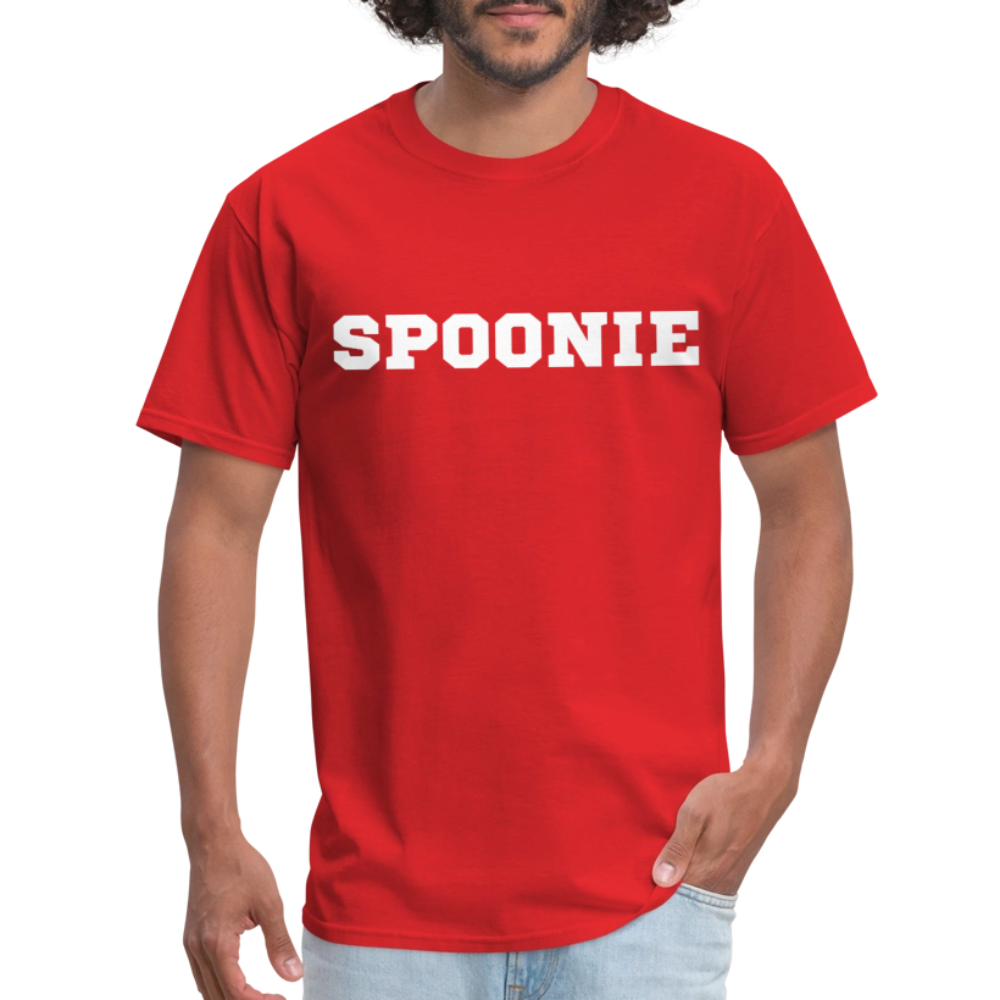 “Spoonie” Unisex Classic T-Shirt - red