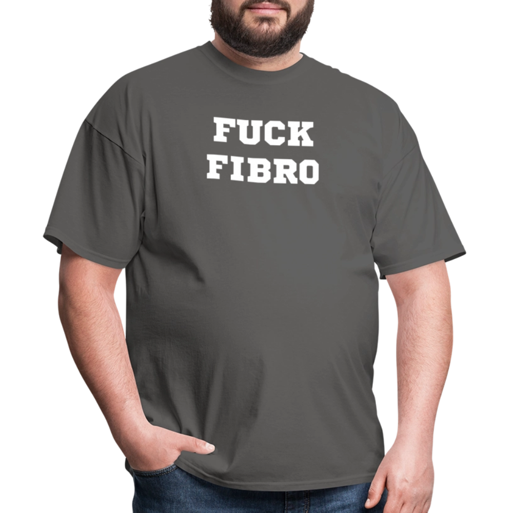 “Fuck Fibro” Unisex Classic T-Shirt - charcoal
