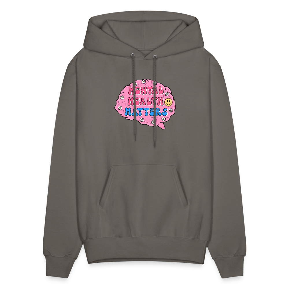 Mental Health Matters Men's Hoodie - asphalt gray
