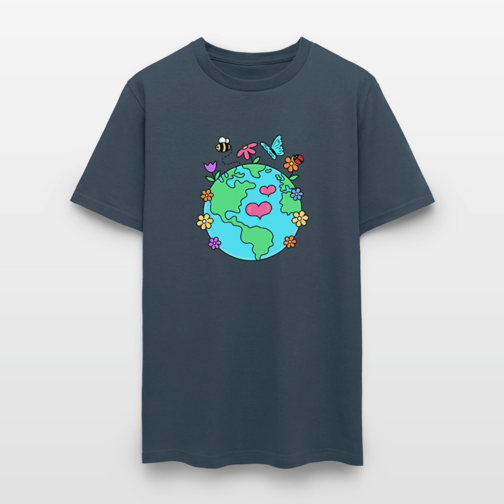 Beautiful earth Men's T-Shirt | GILDAN 5000 -  blue dusk