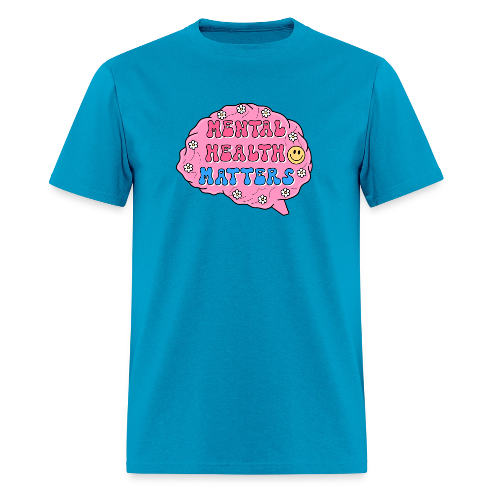 Mental Health Matters Men's T-Shirt | GILDAN 5000 - turquoise