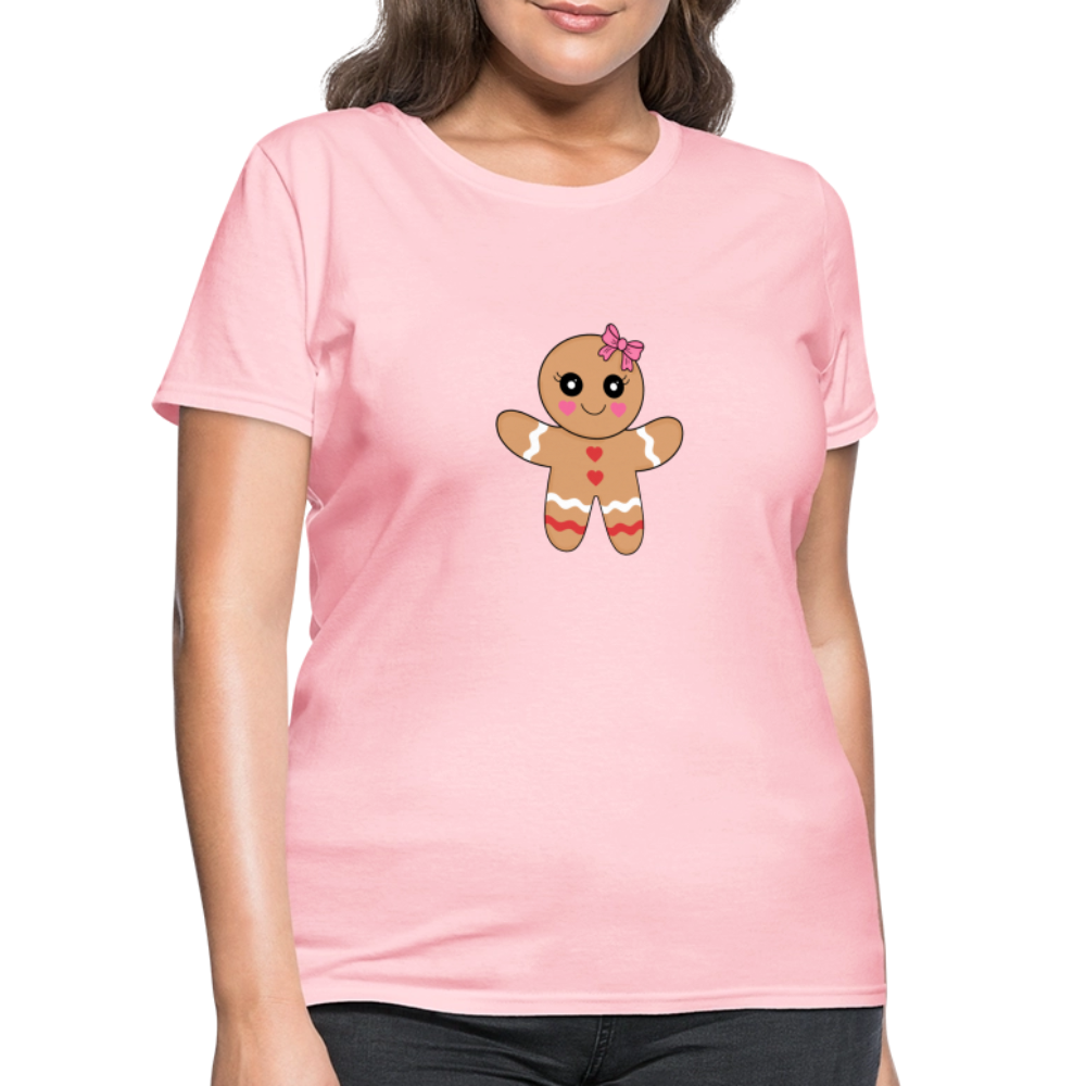 Gingerbread girl Women's T-Shirt - pink
