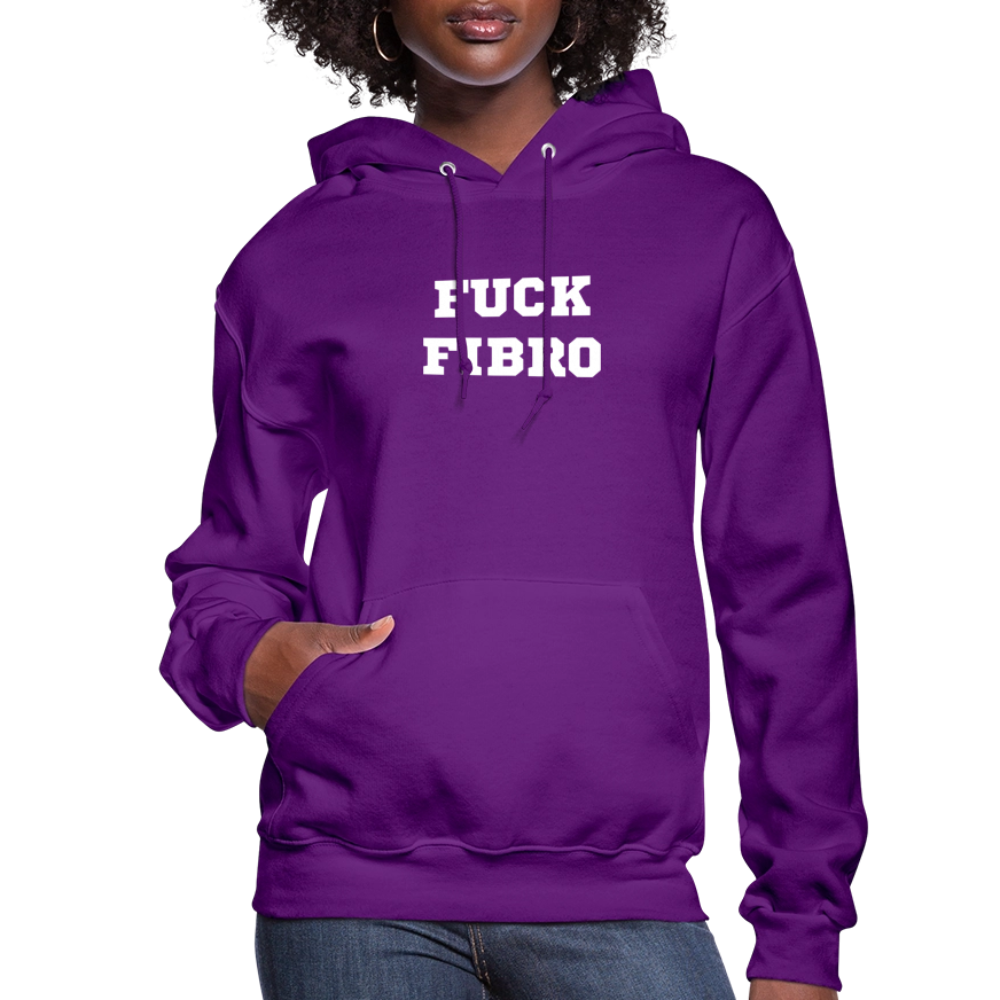 “Fuck Fibro” Women’s Hoodie - purple