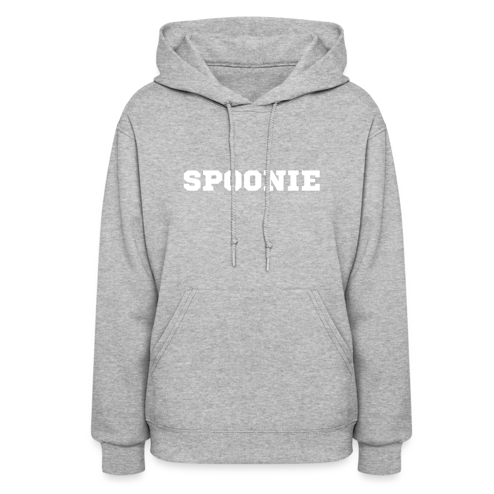 “Spoonie” Women’s Hoodie - heather gray