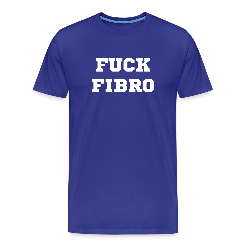 “Fuck Fibro” Men’s Premium T-Shirt - royal blue