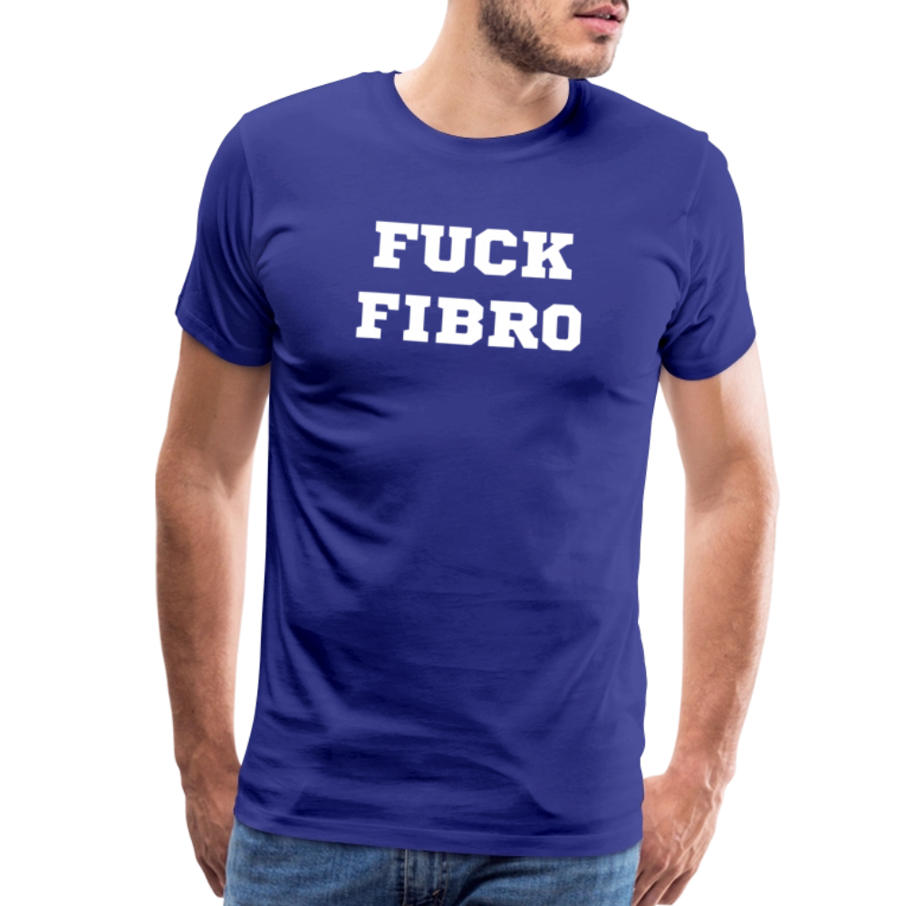 “Fuck Fibro” Men’s Premium T-Shirt - royal blue