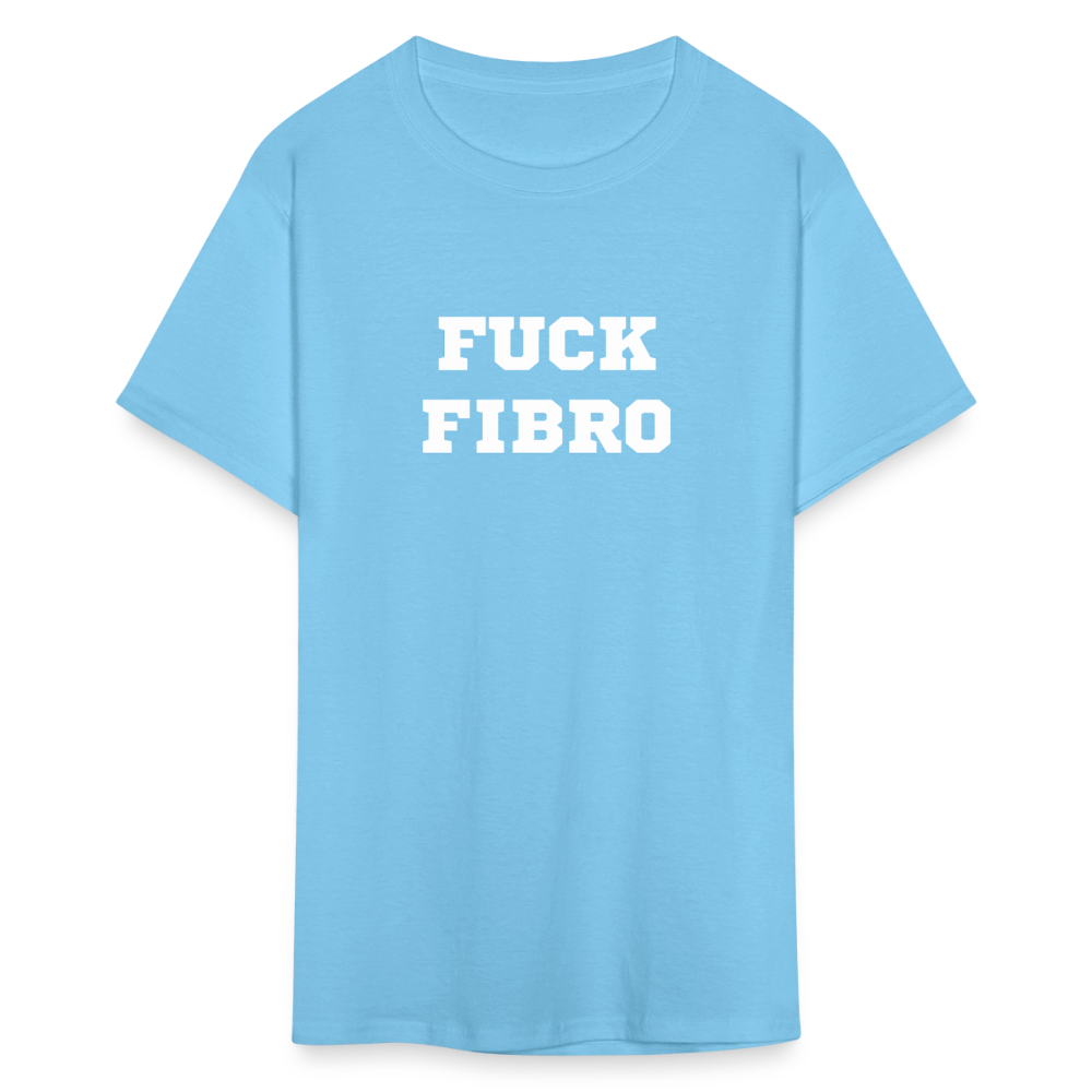 “Fuck Fibro” Unisex Classic T-Shirt - aquatic blue