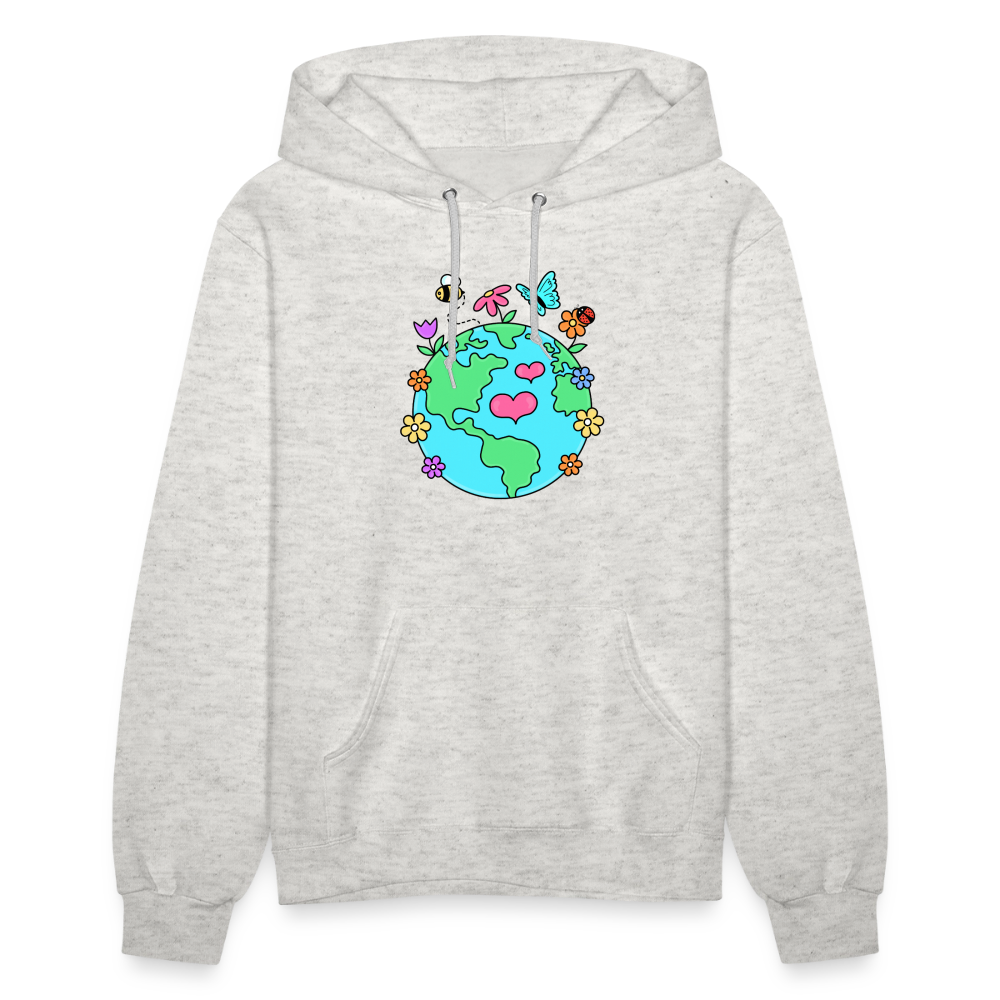 Beautiful Earth Women's Hoodie - heather oatmeal