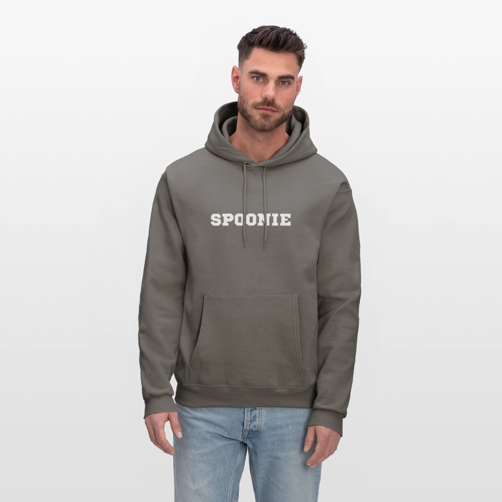 “Spoonie” Men’s Men’s Hoodie - asphalt gray