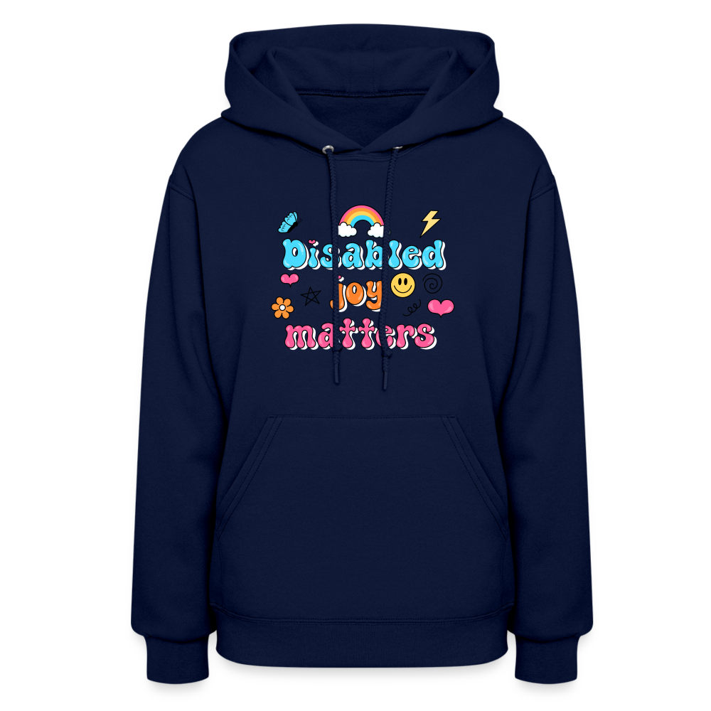 “Disabled Joy Matters” Hoodie - navy