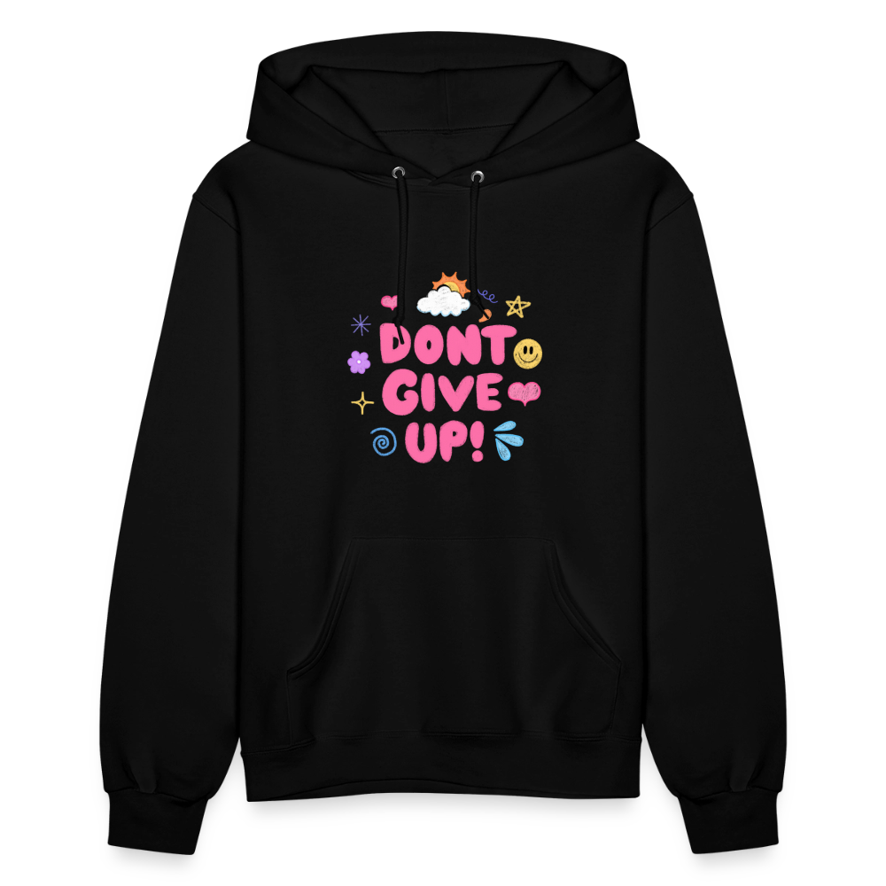Don’t give up Women's Hoodie - black