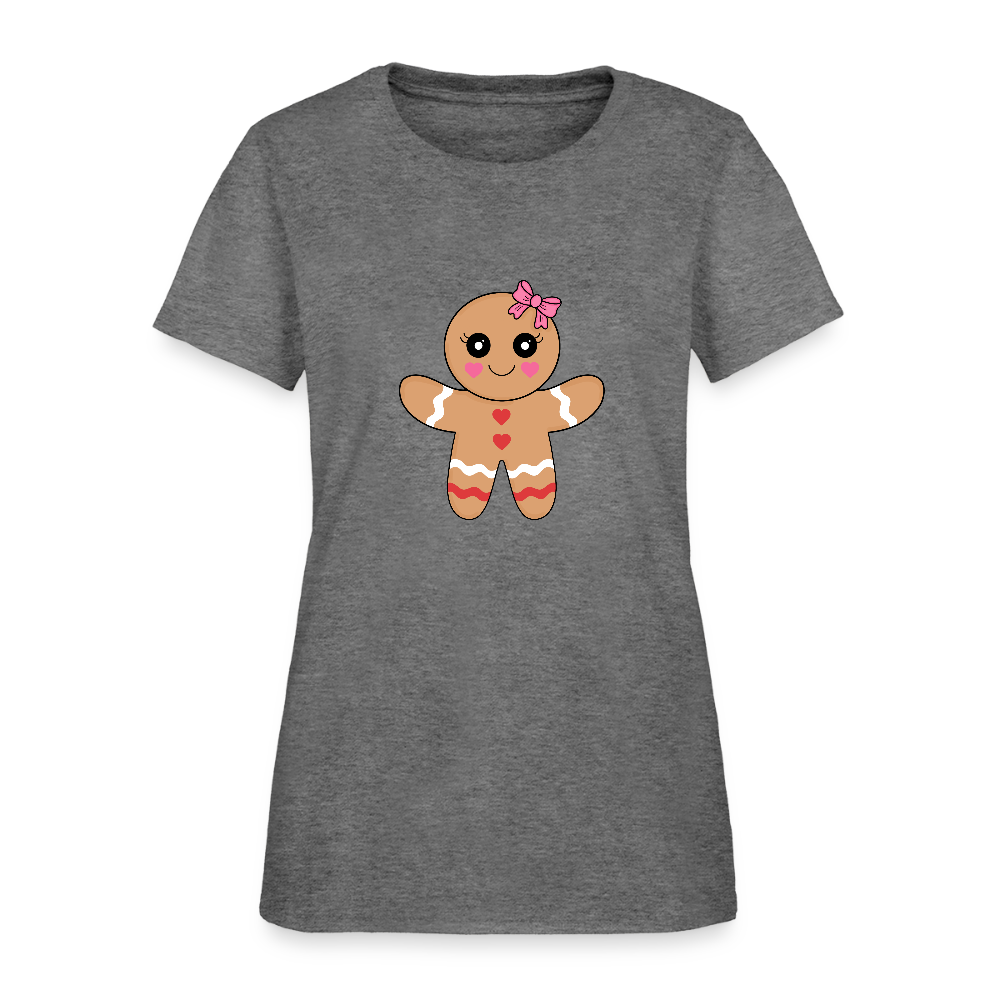 Gingerbread girl Women's T-Shirt - graphite heather
