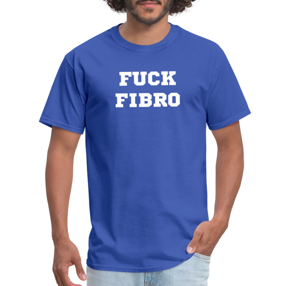 “Fuck Fibro” Unisex Classic T-Shirt - royal blue