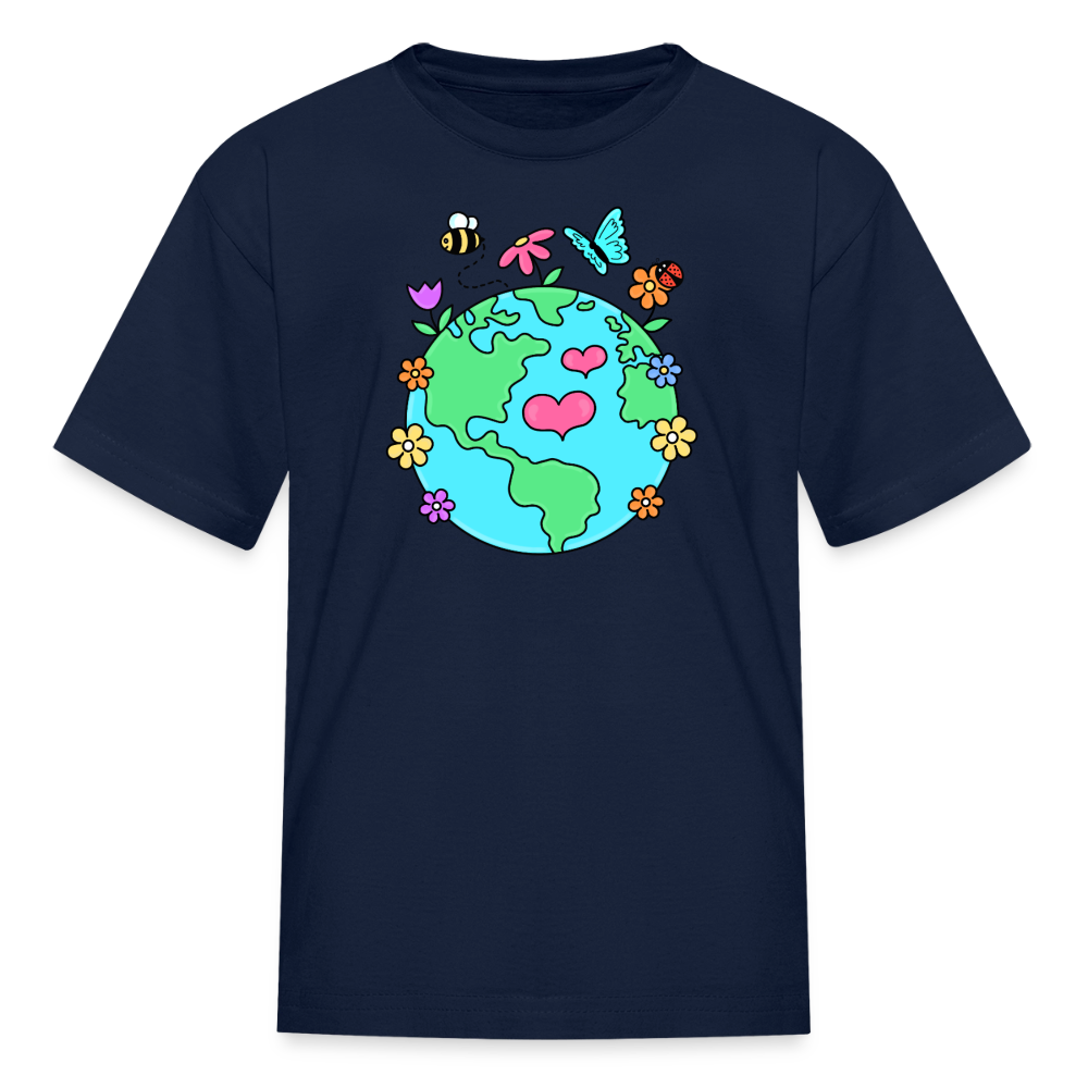 Beautiful earth Kids' T-Shirt - navy